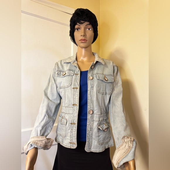 Faded Glory Women Jean Jacket - Picture 8 of 12